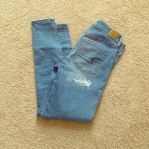 AE Ripped Skinny Jeans